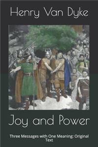 Joy and Power