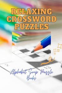 Relaxing Crossword Puzzles Alphabet Soup Puzzle Books