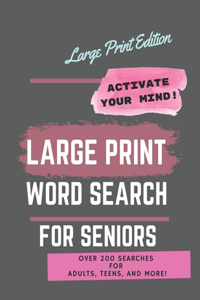 large print word search for seniors