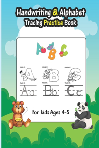 Handwriting & Alphabet Tracing Practice Book For Kids
