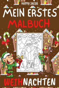 Mein Erstes Malbuch Weihnachten