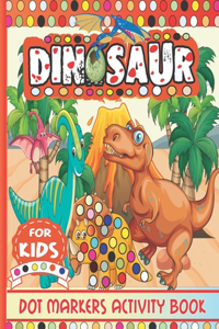 Dinosaur Dot Markers Activity Book for Kids