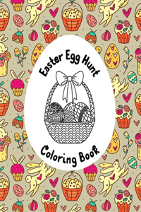 Easter Egg Hunt Coloring Book