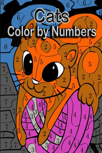 Cats color by numbers