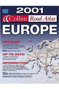 2001 Collins Road Atlas Europe