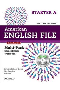 American English File Second Edition: Level Starter Multi-Pack a