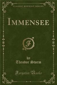 Immensee (Classic Reprint)