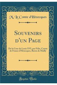 Souvenirs d'Un Page