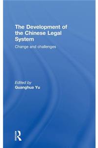 Development of the Chinese Legal System