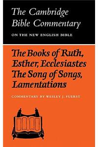 Books of Ruth, Esther, Ecclesiastes, the Song of Songs, Lamentations: The Five Scrolls