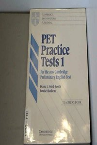 PET Practice Tests 1 Teacher's book