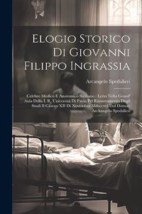 Elogio Storico Di Giovanni Filippo Ingrassia