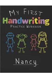 My first Handwriting Practice Workbook Nancy