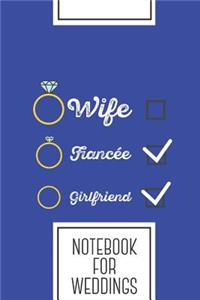 Notebook for Weddings