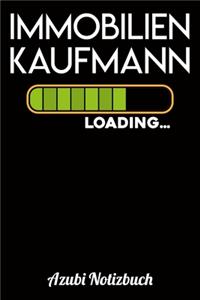 Immobilienkaufmann Loading... Azubi Notizbuch