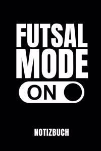 Futsal Mode on Notizbuch