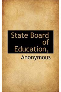 State Board of Education,