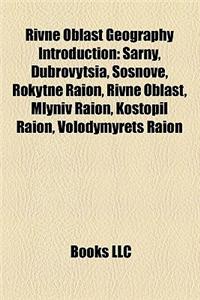 Rivne Oblast Geography Introduction