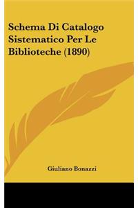 Schema Di Catalogo Sistematico Per Le Biblioteche (1890)