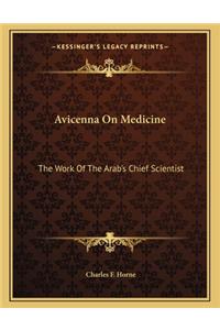 Avicenna On Medicine