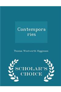 Contemporaries - Scholar's Choice Edition
