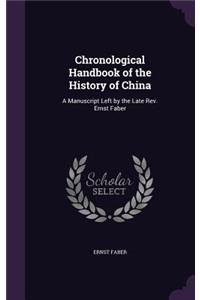 Chronological Handbook of the History of China