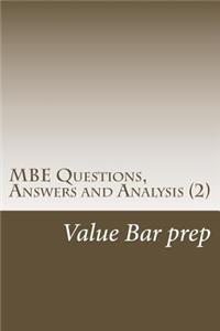 MBE Questions, Answers and Analysis (2)