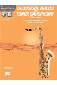 Classical Solos for Tenor Saxophone, Vol. 2