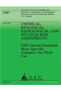 Chemical, Biological, Radiological, and Nuclear Risk Assessments