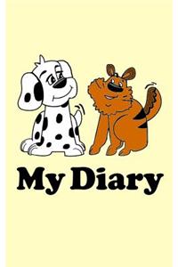 My Diary: Childrens Diary - Oakley the Dalmatian and Puss