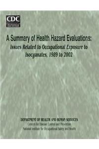 A Summary of Health Hazard Evaluations
