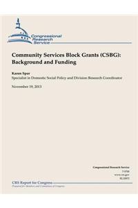 Community Services Block Grant (CSBG)