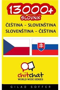 13000+ Czech - Slovak Slovak - Czech Vocabulary
