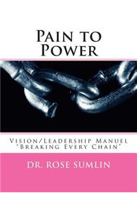 Pain to Power
