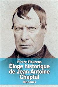 Éloge historique de Jean-Antoine Chaptal