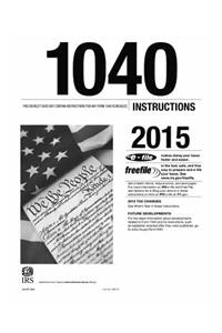 1040 Instructions 2015