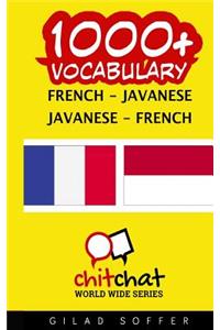 1000+ French - Javanese Javanese - French Vocabulary