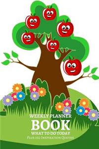 Weekly Planner Book What To Do Today
