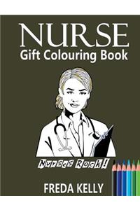 Nurse Gift Colouring Book