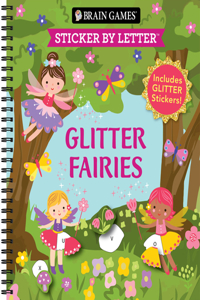 Brain Games - Sticker by Letter: Glitter Fairies
