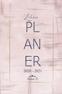 Lehrerplaner 2020 - 2021