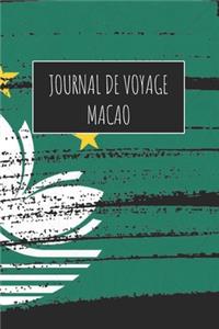 Journal de Voyage Macao
