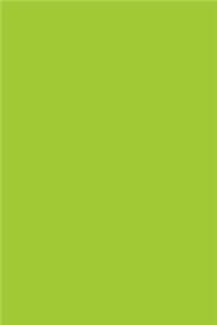 Dot Grid Salad Green colored Bullet Journal