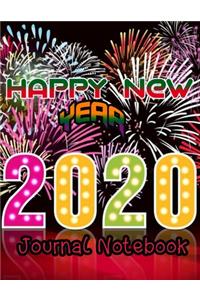 Happy New Year 2020 Journal Notebook