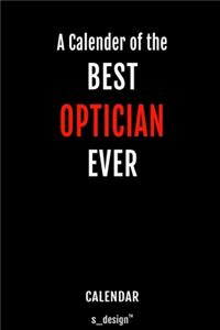 Calendar for Opticians / Optician