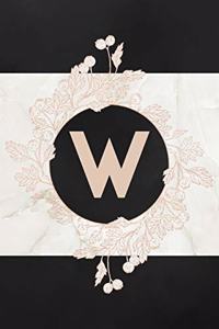 W Monogram Journal