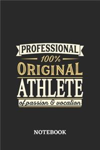 Professional Original Athlete Notebook of Passion and Vocation