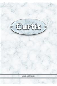 Curtis - Lined Notebook