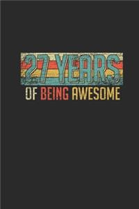 27 Years Of Being Awesome