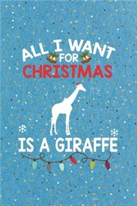 All I want for Christmas is a Giraffe